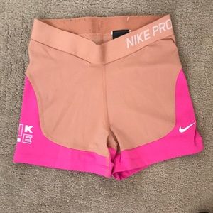 Brand new tan/pink Nike pros!